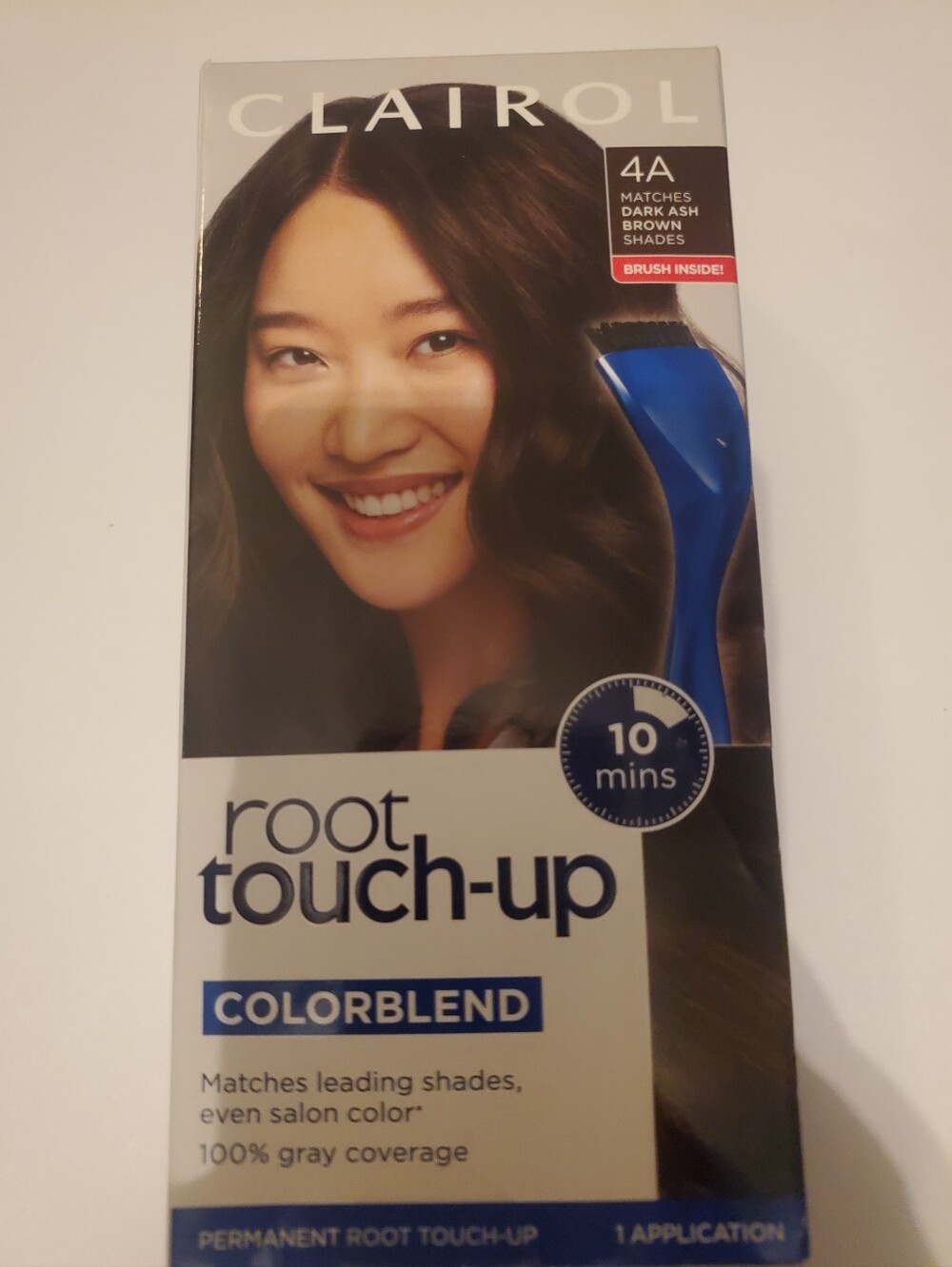 Clairol Root Touch-Up Colorblend Hair Dye - Dark Ash Brown (4A)
